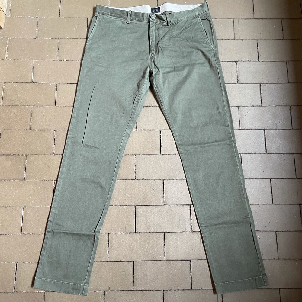 Green J. Crew pants